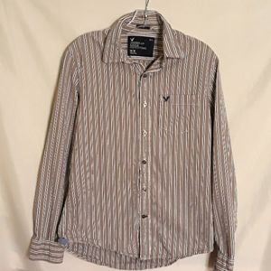 American Eagle Outfitters pinstripe shirt